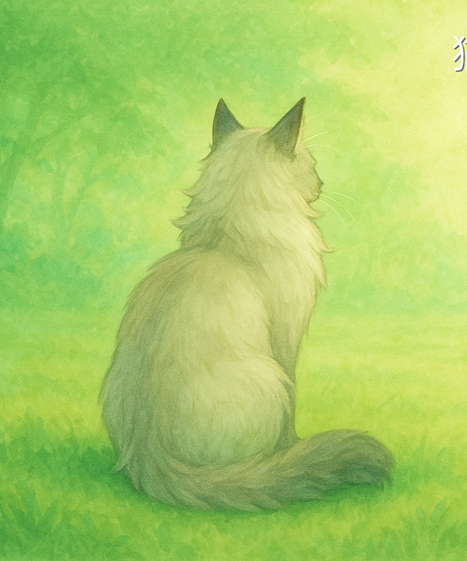 猫にくるまる日