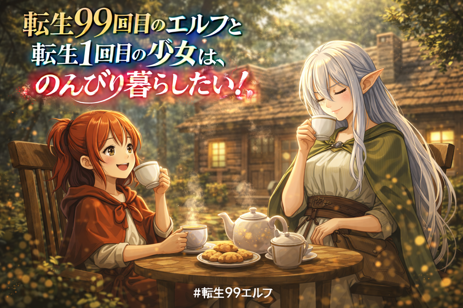 転生99回目のエルフと転生1回目の少女は、のんびり暮らしたい…