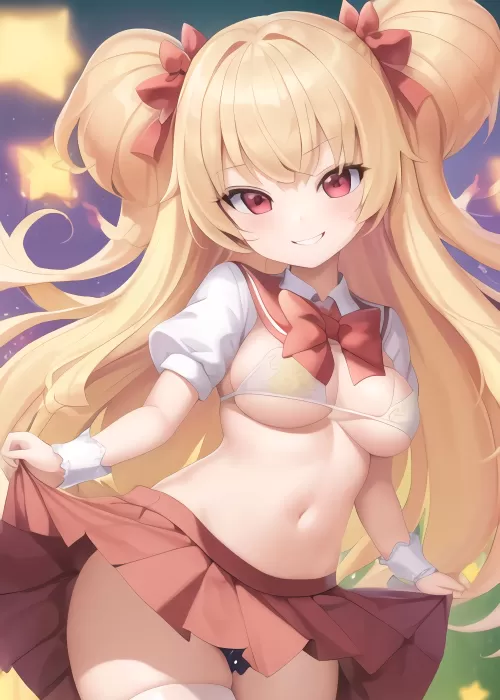 巨乳JCと配信エッチ