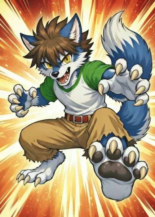 (改訂版)俺、ワーウルフ変身能力のおかげで毎日が大変！　略し…