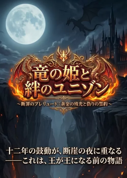 【交響詩】竜の姫と絆のユニゾン外伝～断罪のプレリュード ：黄金の残光と偽りの誓約〜