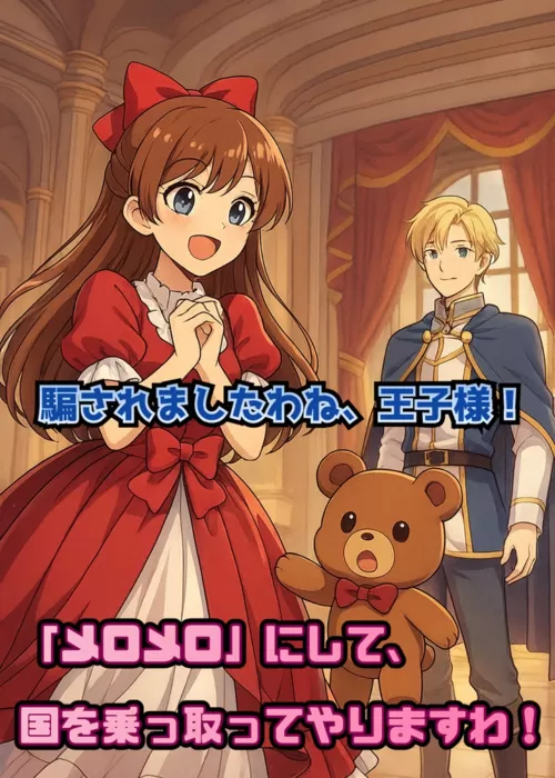 騙されましたわね、王子様！「メロメロ」にして国を乗っ取ってやりますわ！