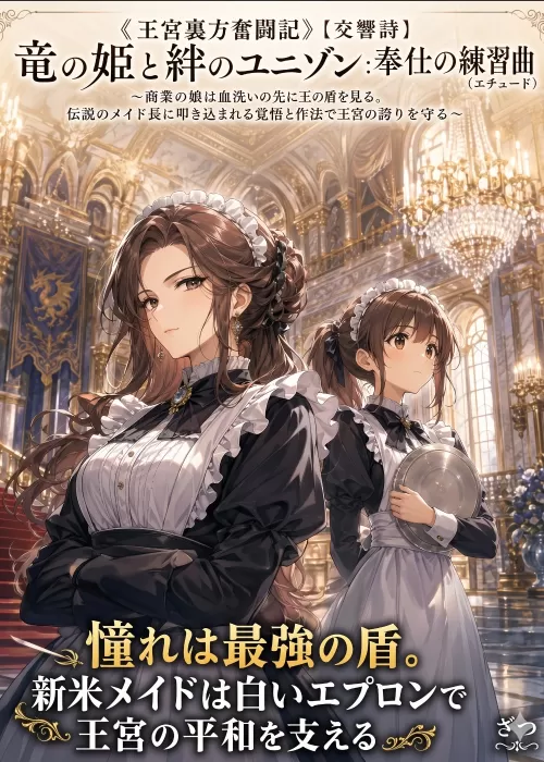 【交響詩】竜の姫と絆のユニゾン：奉仕の練習曲～新米メイドが王宮の裏舞台を支え、平和の盾となる～