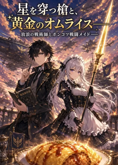 《王道SFハイファンタジー》星を穿つ槍と、黄金のオムライス――放浪の戦術師とポンコツ戦闘メイド――