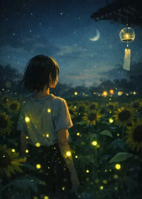 ひまわりの夜に帰る声