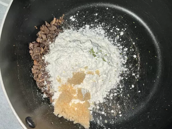 圧縮済み　調理風景