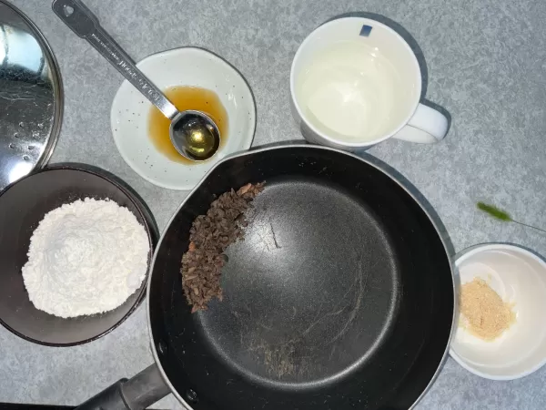 調理風景　軽圧縮