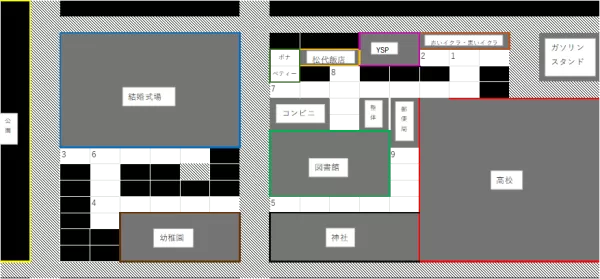 クロスワード地図