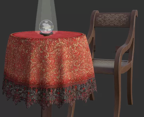 『Crystal gazer』挿絵